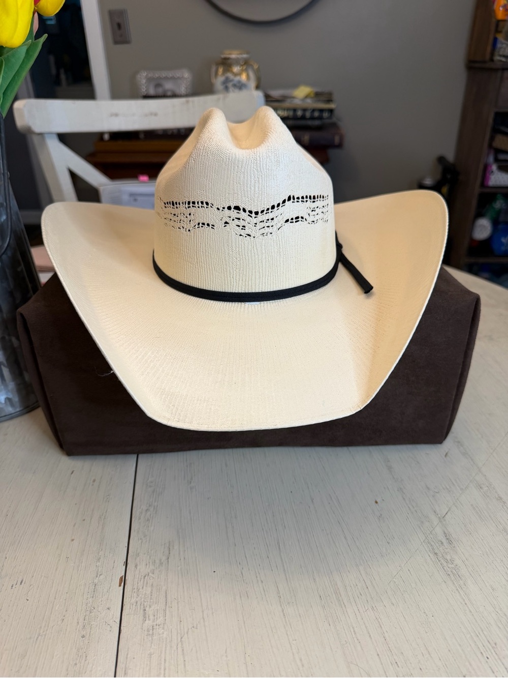 Dallas Hats Kids Straw Cowboy Hat with Black Band